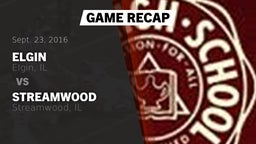 Recap: Elgin  vs. Streamwood  2016