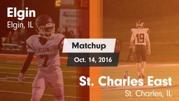 Matchup: Elgin  vs. St. Charles East  2016