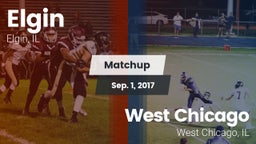 Matchup: Elgin  vs. West Chicago  2017