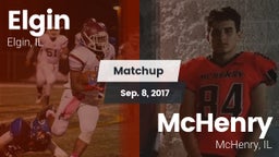 Matchup: Elgin  vs. McHenry  2017