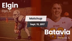 Matchup: Elgin  vs. Batavia  2017