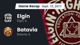 Recap: Elgin  vs. Batavia  2017