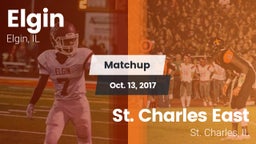 Matchup: Elgin  vs. St. Charles East  2017