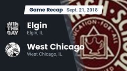 Recap: Elgin  vs. West Chicago  2018