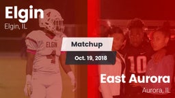 Matchup: Elgin  vs. East Aurora  2018