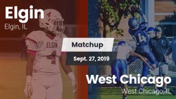 Matchup: Elgin  vs. West Chicago  2019