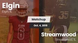 Matchup: Elgin  vs. Streamwood  2019