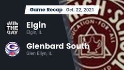 Recap: Elgin  vs. Glenbard South  2021