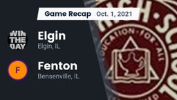 Recap: Elgin  vs. Fenton  2021