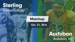 Matchup: Sterling  vs. Audubon  2016