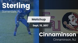 Matchup: Sterling  vs. Cinnaminson  2017
