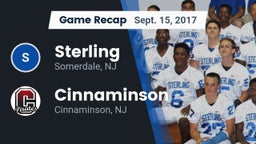 Recap: Sterling  vs. Cinnaminson  2017