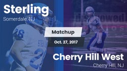 Matchup: Sterling  vs. Cherry Hill West  2017