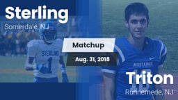 Matchup: Sterling  vs. Triton  2018