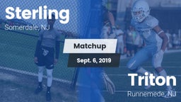 Matchup: Sterling  vs. Triton  2019