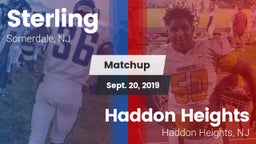 Matchup: Sterling  vs. Haddon Heights  2019