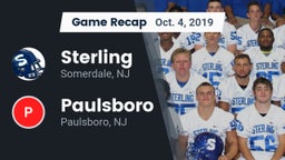 Recap: Sterling  vs. Paulsboro  2019