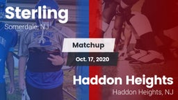 Matchup: Sterling  vs. Haddon Heights  2020