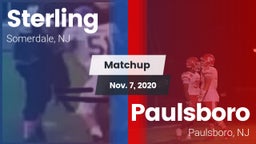 Matchup: Sterling  vs. Paulsboro  2020