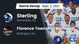 Recap: Sterling  vs. Florence Township Memorial  2021