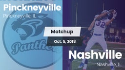Matchup: Pinckneyville High vs. Nashville  2018