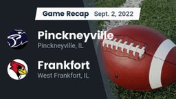Recap: Pinckneyville  vs. Frankfort  2022
