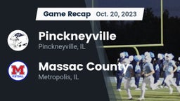 Recap: Pinckneyville  vs. Massac County  2023