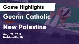 Guerin Catholic  vs New Palestine  Game Highlights - Aug. 22, 2019