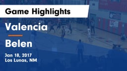 Valencia  vs Belen  Game Highlights - Jan 18, 2017