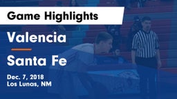 Valencia  vs Santa Fe  Game Highlights - Dec. 7, 2018