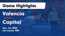 Valencia  vs Capital  Game Highlights - Jan. 14, 2020