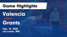 Valencia  vs Grants  Game Highlights - Feb. 15, 2020