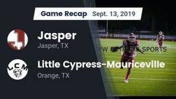 Recap: Jasper  vs. Little Cypress-Mauriceville  2019