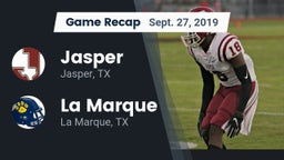 Recap: Jasper  vs. La Marque  2019