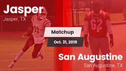 Matchup: Jasper  vs. San Augustine  2019