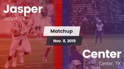 Matchup: Jasper  vs. Center  2019