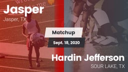 Matchup: Jasper  vs. Hardin Jefferson  2020