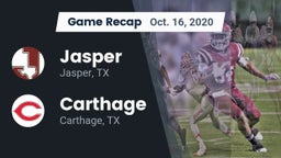 Recap: Jasper  vs. Carthage  2020