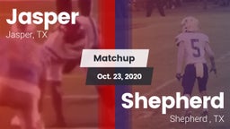 Matchup: Jasper  vs. Shepherd  2020