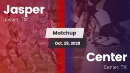 Matchup: Jasper  vs. Center  2020