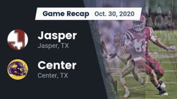 Recap: Jasper  vs. Center  2020