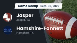 Recap: Jasper  vs. Hamshire-Fannett  2022