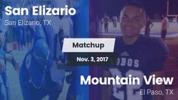 Matchup: San Elizario vs. Mountain View  2017