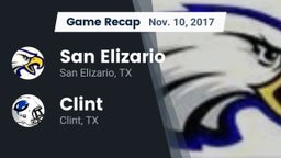 Recap: San Elizario  vs. Clint  2017