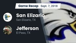 Recap: San Elizario  vs. Jefferson  2018