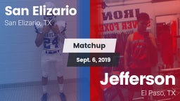 Matchup: San Elizario vs. Jefferson  2019