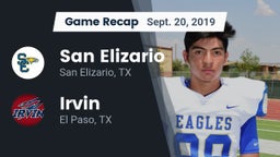 Recap: San Elizario  vs. Irvin  2019