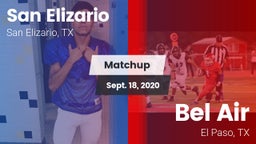 Matchup: San Elizario vs. Bel Air  2020