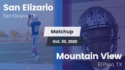 Matchup: San Elizario vs. Mountain View  2020