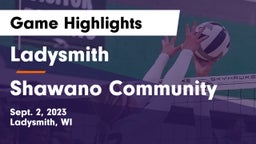 Ladysmith  vs Shawano Community  Game Highlights - Sept. 2, 2023